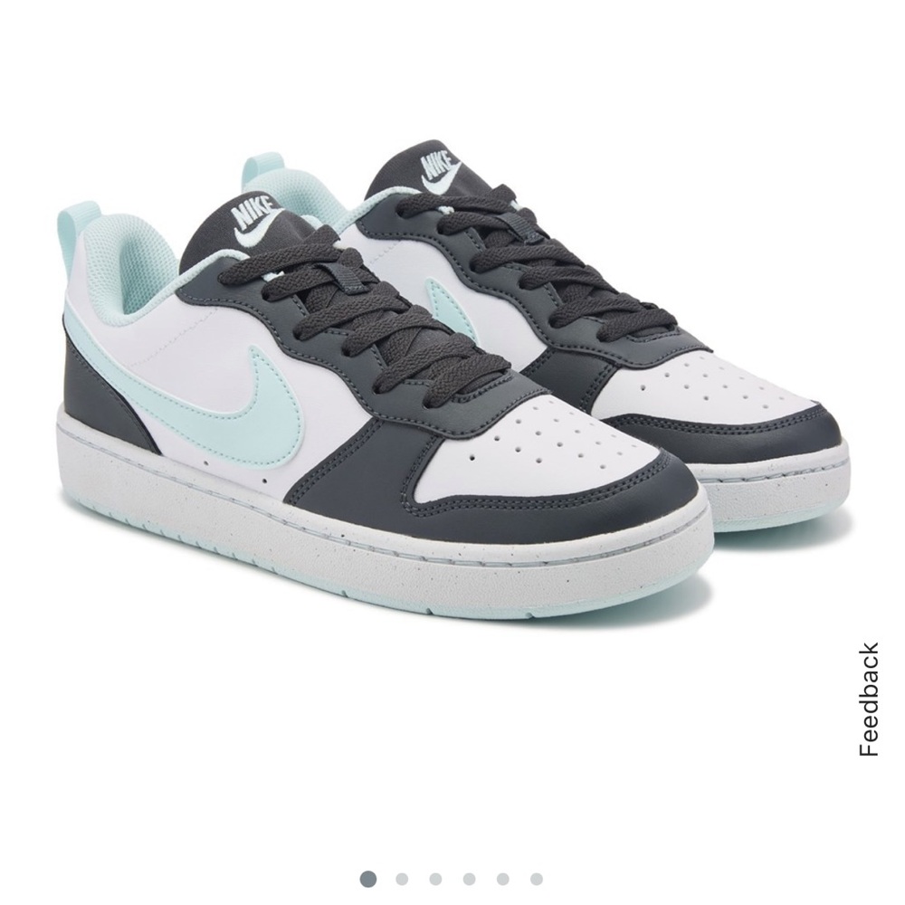 Nike Kids' Court Borough Recraft Low Top Sneakers